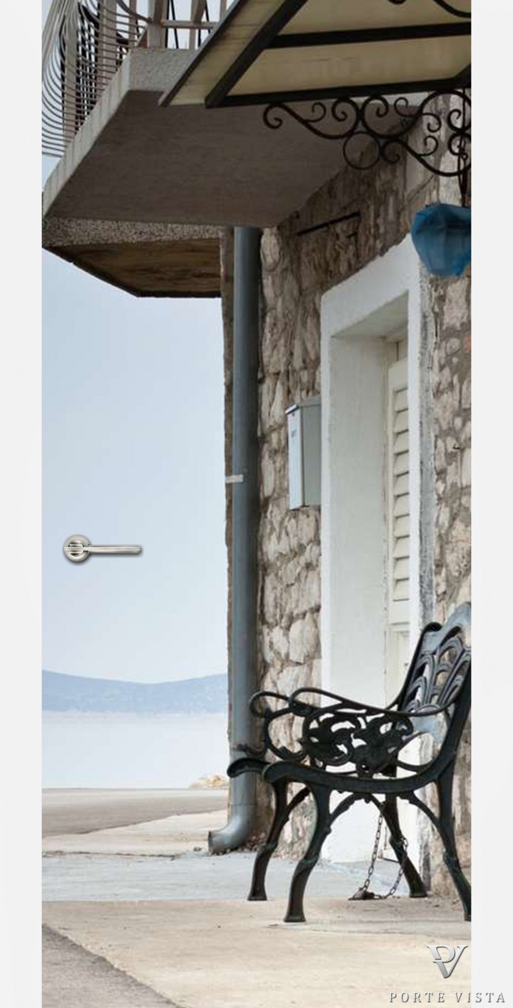 Скрытые двери Interio - Пано Берег моря в Хорватии фотообои. Принимаются заявки