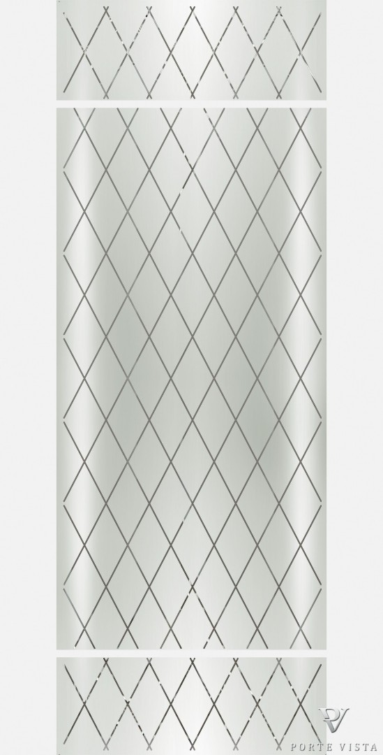 Алмазная грань - Стекло № 7 (модели дверей Рим, Вена)