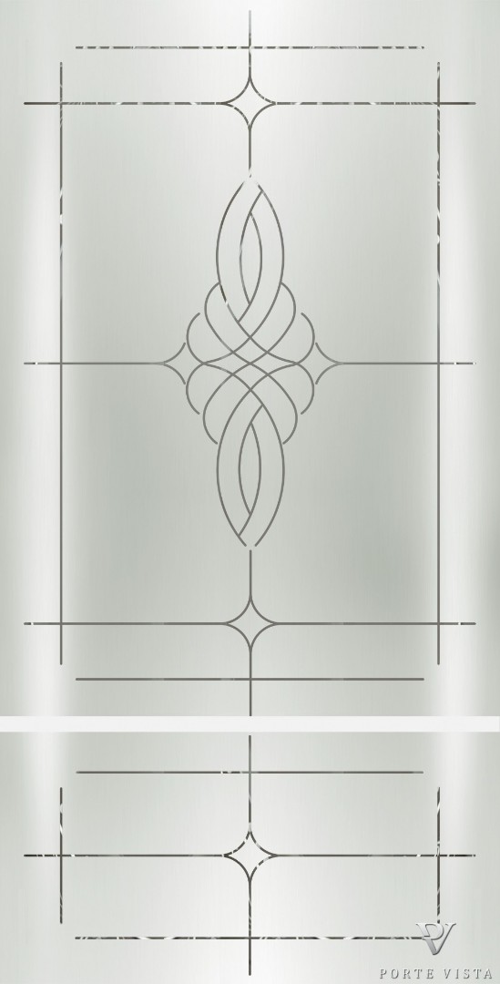 Алмазная грань - Стекло № 39 (модели дверей Вена, Флоренция Терзо)
